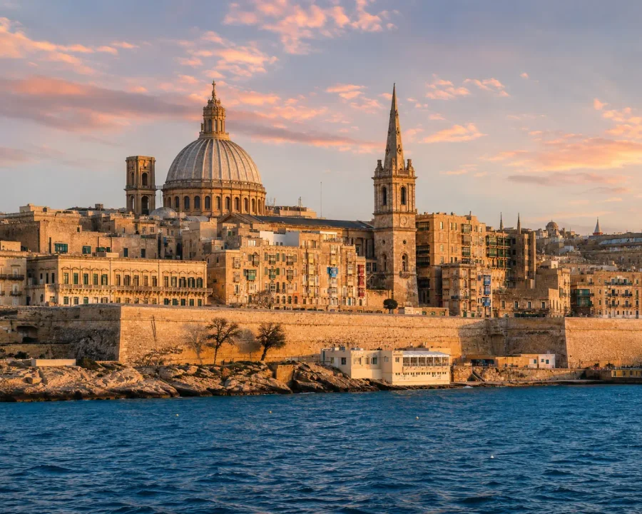 Voyage à Malte — La Valette au coucher du soleil, capitale historique